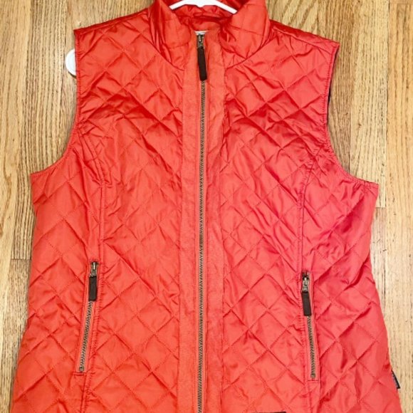 G.H. Bass & Co. Jackets & Blazers - G.H. Bass & Co sz XL X Large Women's Vest Orange/Rust